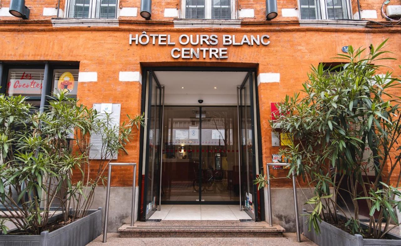 Hotel Ours Blanc - Centre Toulouse Exterior foto